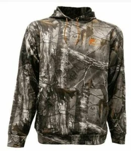 Men's Large Realtree Xtra Green Pursuit Gear Hoodie Camo Hooded Sweatshirt Hunt - Picture 1 of 10