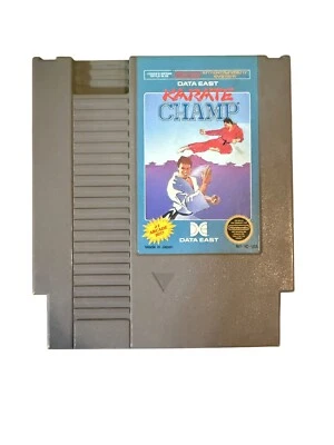 Karate Champ Nintendo NES 1986 Cart Only Vintage Tested Working - Image 1 of 4