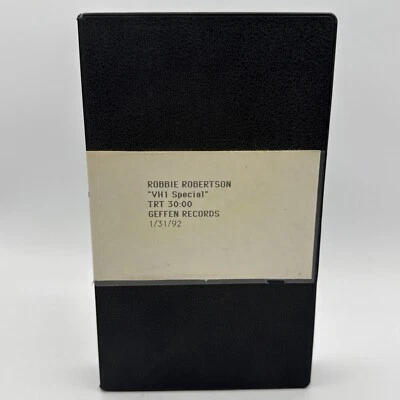 Robbie Roberson VH1 Special VHS TAPE Promo Geffen Records 1992 TRT 30min - Image 1 of 4