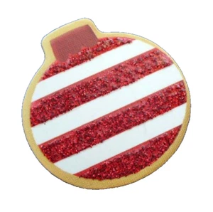Hallmark MAGNET Christmas Vintage COUNTDOWN to ORNAMENT Red Stripe 2010 THIN - Picture 1 of 4