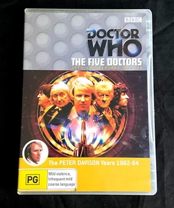 Doctor Who The Five Doctors 25th Anniversary Dvd Peter Davison Years 1982-84 - Picture 1 of 5