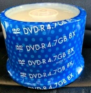 NWT DVD-R 4.7GB 8X Speed Certified Quality DVD-R - Picture 1 of 1