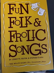 Fun Folk & Frolic Songs Sexton Clark Willis edition sheet music - Picture 1 of 1