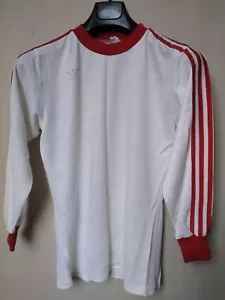 70s ADIDAS Trackjacket Sweatshirt Football Vintage M D5 - Picture 1 of 6