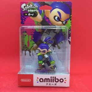 Nintendo amiibo Inkling BOY Blue SWITCH 3DS Splatoon From Japan - Picture 1 of 5