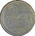 1969 Norway Circulate Olav V Head & Horse 1 Krone Coin!