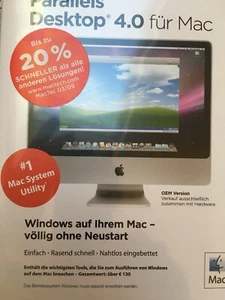 Acronis Parallels Desktop 4 für Mac CD/DVD incl. Key deutsch - Bild 1 von 3