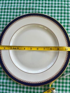 Lenox Presidential Collection Jefferson Dinner, Bread or Salad Plates Gold Trim - Picture 1 of 11