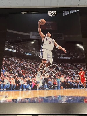 Jason Kidd Signed Autographed 16x20 Photo Nets PSA/DNA COA - Image 1 of 4