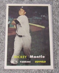 1996 TOPPS MICKEY MANTLE REDEMTION SWEEPSTAKES 1957 FREE SHIPPING - Picture 1 of 2