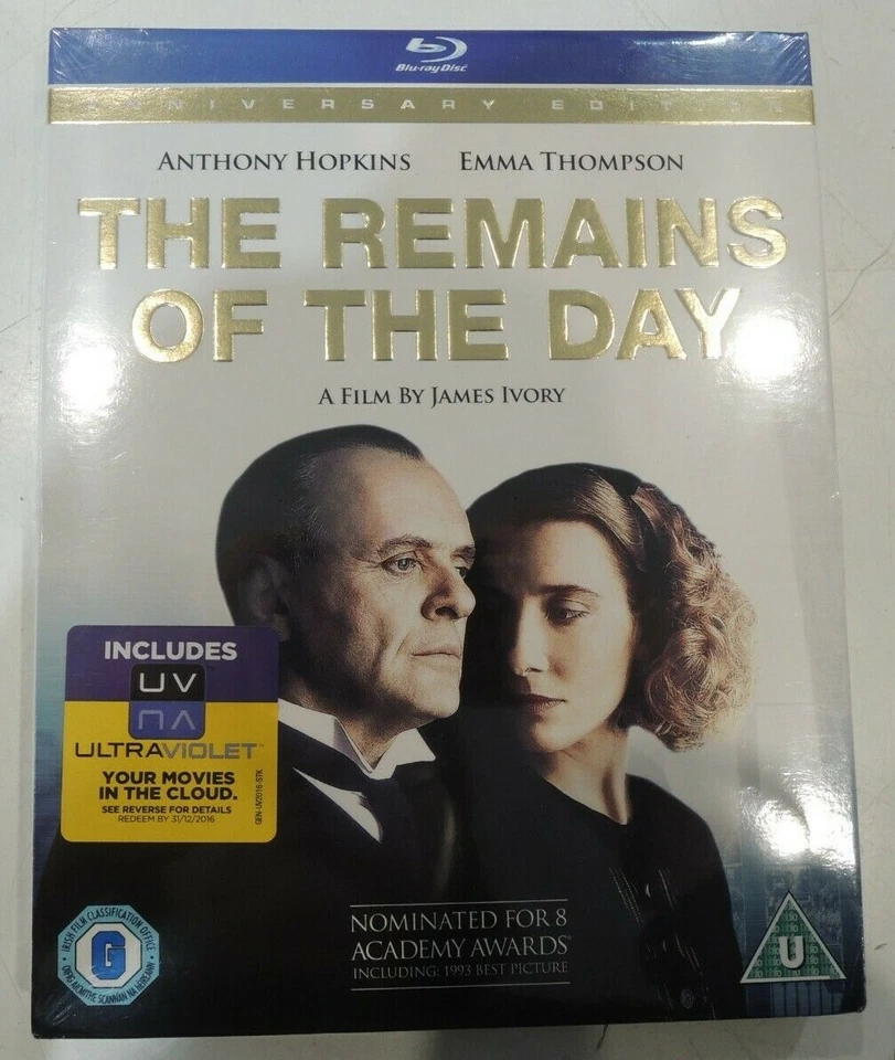 Remains of The Day 5051124966593 Blu-ray Region B