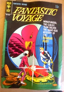 Goldschlüssel 1969 Fantastic Voyage #1 (von 2) Schlüssel Cartoon Serie qq - Bild 1 von 6