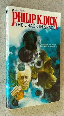 Philip K DICK -- Crack In Space (Science Fiction) -- 1966 Ace Vintage книга в мягкой обложке - Изображение 1 из 3