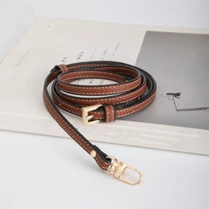 Leather Metal Shoulder Bag Buckle Handle DIY Purse Strap Handbags Belts Strap - Picture 1 of 19