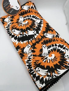 Neu Colordrift 2er Set Halloween Schrecken Geister Küche oder Badetücher 18"x28" - Bild 1 von 4