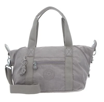 kipling Basic Eyes Wide Open Art Mini Handbag Handtasche Tasche Grey Gris - Bild 1 von 4