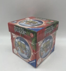 Ravensburger 3D Puzzle Ball Round Ornament Winter Snow Scene 54 pc NEW Rolf 2015 - Picture 1 of 8