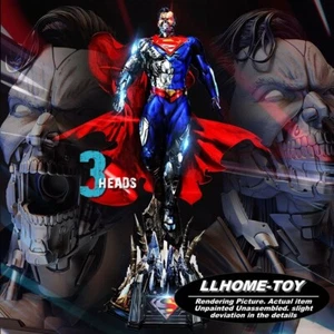 Super Man Cyborg Resin 1:6 Scale Model Kit Unpainted 3d Print GK Statue Figure - Picture 1 of 16