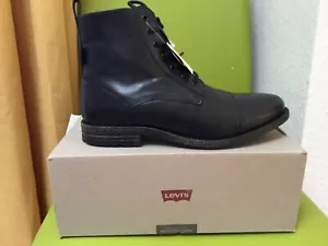 Botas de hombre Levis Emerson OT negras talla: a elegir nuevas en caja - Imagen 1 de 8
