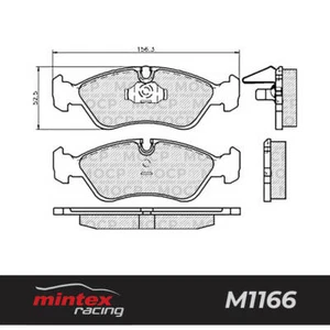 ALMOHADILLAS DE CARRERAS MINTEX MDB1889 M1166 (1386) MDB1889M1166 - Imagen 1 de 1