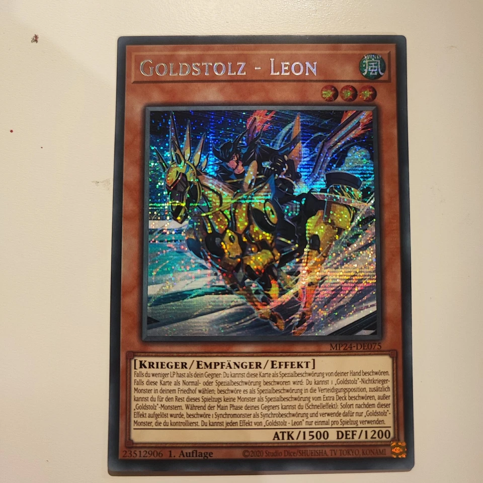 Yu-Gi-Oh! MP24-DE075 Goldstolz - Leon 1.Auflage PMSCR NM..  - Bild 1 von 1
