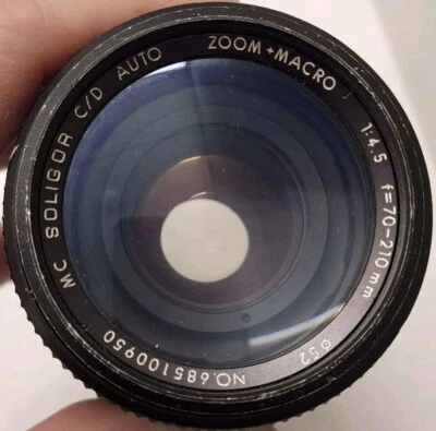 Soligor C/D Zoom-Auto 70-210mm 1:4.5 MC Lens For Pentax Screw Mount - Image 1 of 4