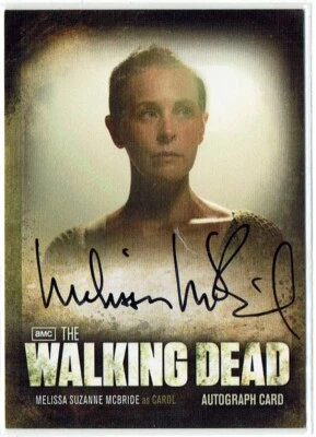 The Walking Dead TWD Season 2 Auto Autograph A6 Melissa Suzanne McBride as Carol - Image 1 of 3