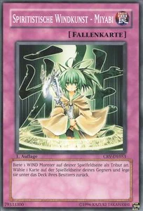 YuGiOh Spiritistische Windkunst - Miyabi CRV-DE053 Common Neu 1st - Bild 1 von 2