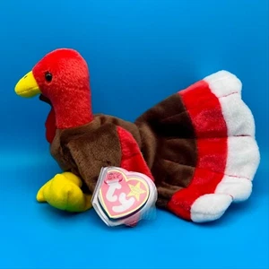 TY Beanie Baby - GOBBLES the Turkey (5,5 pulgadas) - Imagen 1 de 1