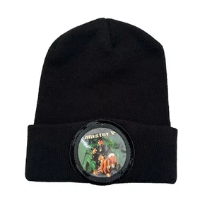 Vintage 90s No Limit Records Master P Winter Beanie Hat Black Hip Hop Rap - Picture 1 of 3