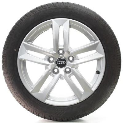 Audi A4 S4 8W Winterräder 5-Parallelspeichen Dunlop 225/50R17 DOT23 8W0601025P - Bild 1 von 4