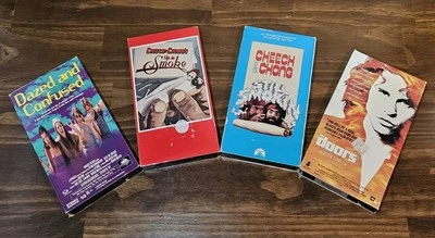 420 Movie Bundle📼Dazed&Confused,Cheech&Chong UP n Smoke,Still Smoking,The Doors - Image 1 of 4