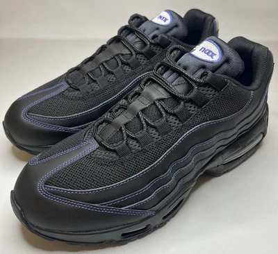 Size 10.5M/12W Nike Air Max 95 OG ‘Black Persian Violet’ IB7936-001 Brand New - Image 1 of 4