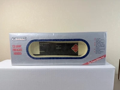 NEW-SEALED Williams O Gauge (#3217) REA Reefer Car Black FREE SHIPPING - Image 1 of 4