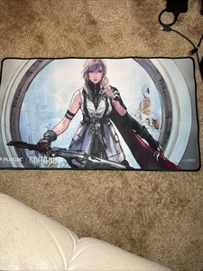 No Box Final Fantasy PremiumLightning, Army of One Playmat ULTRA PRO MTG - Picture 1 of 7