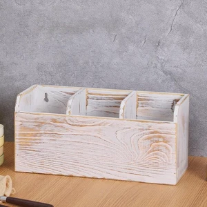 Kitchen Utensil Holder Rustic Flatware Organizer for Kitchen Restaurant Cafe - Picture 1 of 6