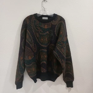 Vintage Collectif Made in Italy Wollmischung Pullover Pulli, Gr. XL - Bild 1 von 8