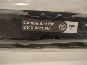 Compatible HP 210X High-Yield Black LaserJet Toner Cartridge – W2101X - Picture 1 of 7