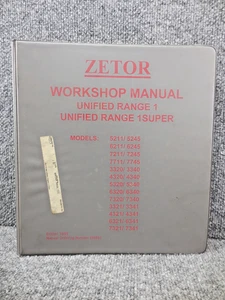Manual de taller Zetor 5211 6211 7211 7711 3320 4320 5320 6320 7320 3321 4321 - Imagen 1 de 4