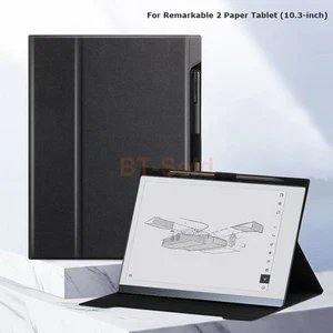 Schwarze Folio Hülle für Remarkable 2 Paper Tablet - 10,3 Zoll Schutzhülle - Bild 1 von 7