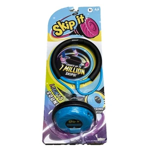 Skip It Retro Outdoor Toy Light up Ball & Digital Counter BLUE 1 Million Skips! - Picture 1 of 2