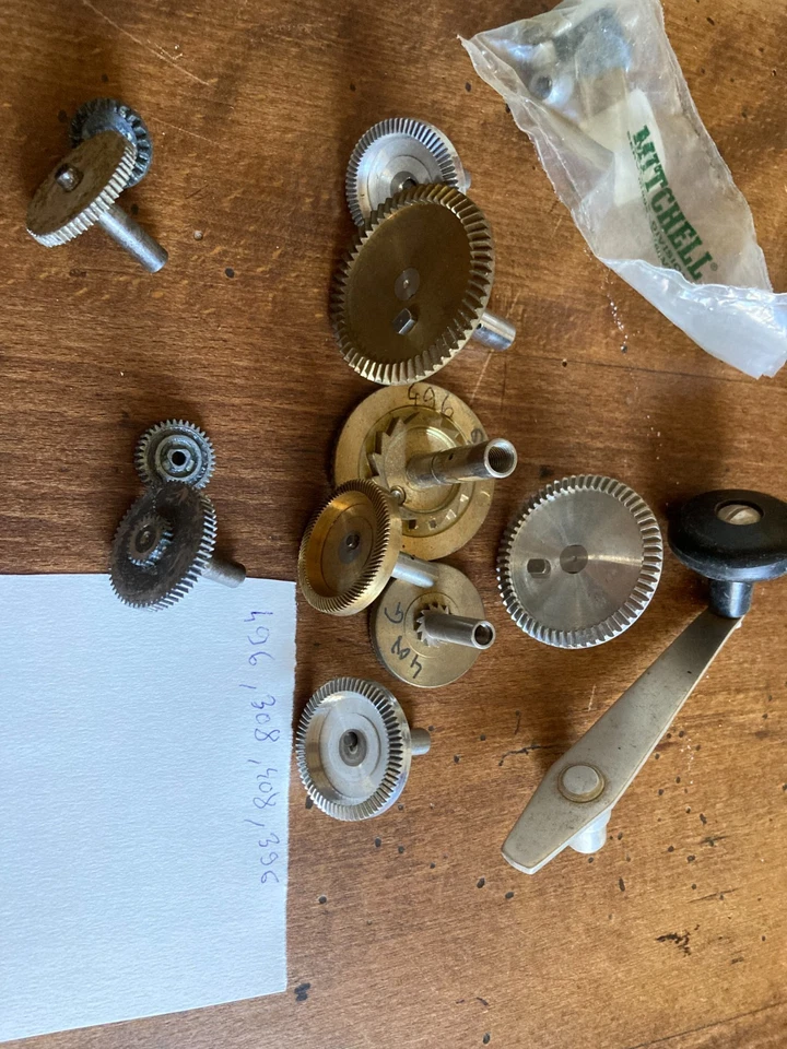 moulinet mitchell pieces pignons pour models 496/308/408/396 - Photo 1/1