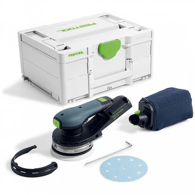Festool Akku-Exzenterschleifer ETSC 2 125-Basic, incl. Zubehör, Systainer - Bild 1 von 4