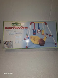 De colección 1994 Tyco Plaza Sésamo Bebé Actividad Jugar Gimnasio Big Bird Galleta Monstruo con Caja - Imagen 1 de 5