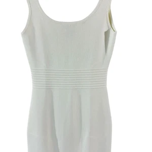 Vestido Suéter GUESS By Marciano Harper Vendaje Sin Mangas Marfil Para Mujer Talla M - Imagen 1 de 9