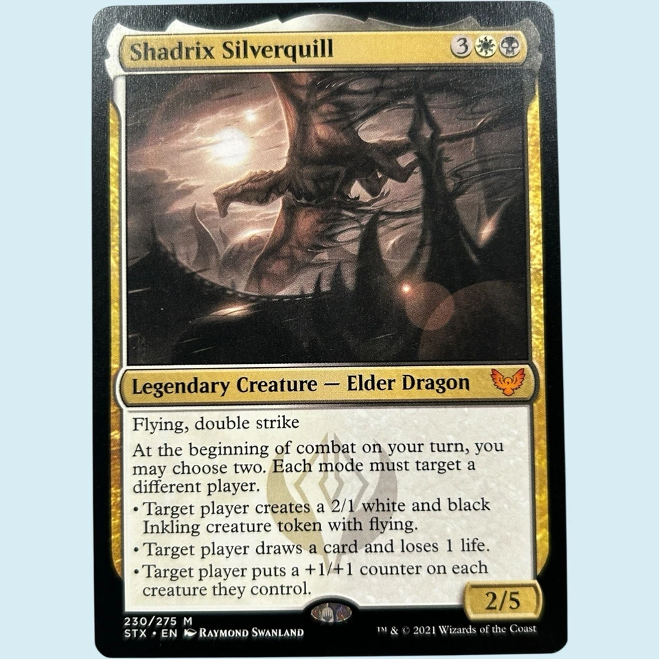 Shadrix Silverquill, Strixhaven: School of Mages, NM, Magic the Gathering MTG - Image 1 of 1