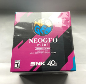 2016 SNK 40th ANNIVERSARY NEO GEO MINI PRO-GEAR SPEC CONSOLE (Brand new Sealed)