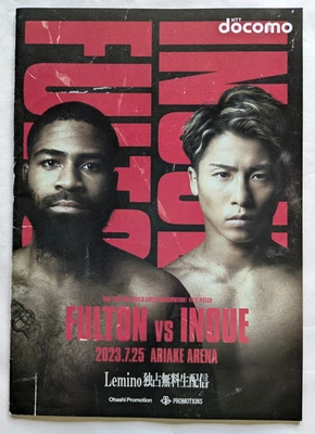 Boxing Program Naoya Inoue vs Fulton WBC/WBO Unified World Title Tokyo 2023 - Image 1 of 4