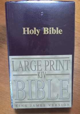 Holy Bible KJV King James Version ICC Large Print New Sealed - Image 1 of 4