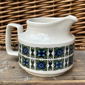 Vintage Staffordshire Potteries Alton Jug Retro Pattern Mid Century 70s 80 - Picture 1 of 10